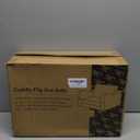 Kids Sofa, 2-in-1 Flip-Out Foam Couch with Soft Sherpa Cover, Cozy Play Lounge Chair, Cream (Medium)