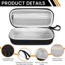 Hard Carrying Case Compatible with Ray-ban Meta Smart Glasses and Accessories,Grey, Meta Glasses Accessories for Travel and Home Storage, Suitable for Both Men and Women