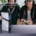 HEATFUN Cooling Fan for PS5 Pro Console, Triple High-Speed Fans with Adjustable Speeds, USB Port and Blue LED Light, Quiet Cooler Accessory for Gaming Setup