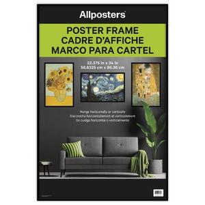 Allposters Standard Black Poster Frame (22.375X34)
