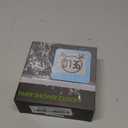 Waterproof Bathroom Wall Clock and Timer, Digital Water Resistant Hanging Timer for Shower, Large Display Kitchen Cooking Countdown Timers, Mirror Suction Clock with Temperature Humidity Meter (White)