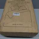 MUXHOMO 7 Pieces California King Comforter Set, Soft Bed in a Bag Cal King Size, All Season Bedding Set with Comforter, Flat Sheet, Fitted Sheet, Pillowcases & Shams, Beige