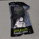 Northdeer Soccer Shin Guards for Kids Adults. Sleeves with Optimized Insert Pocket - Protective Soccer for Boys Girls Men (S (under 4'7"), Shin Pads 1 Pair + Sleeves 1 Pair, Black)