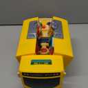 HONGTUO School Bus Toy with Sound and Light, Simulation Steering Wheel, Toddlers School Bus with Music Education, Gift for 1-3-5 Boys & Girls