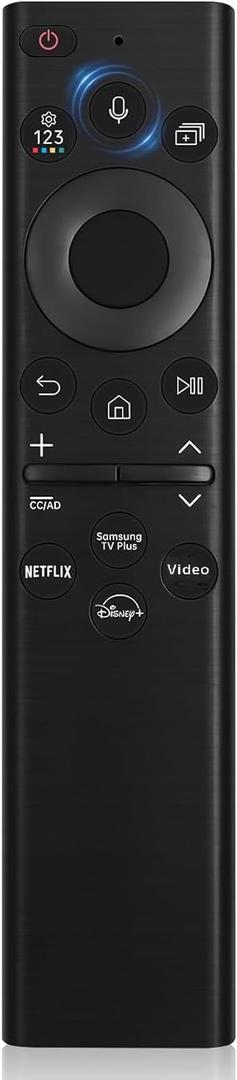for Samsung TV Remote Control Replacement, for Samsung Remote Control for Smart Tv with Voice Control, for Frame Tv Remote Smasung Crystal Neo LED 4K Ultra HD TVs(No Solar).