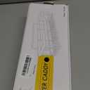 EUDELE 5-Pack Rustproof Stainless Steel Shower Caddy Set– No Drill Adhesive Bathroom Organizer, Space-Saving Shower Shelves for Apartment Essentials, Bathroom/Kitchen Storage Home Decor-L Size