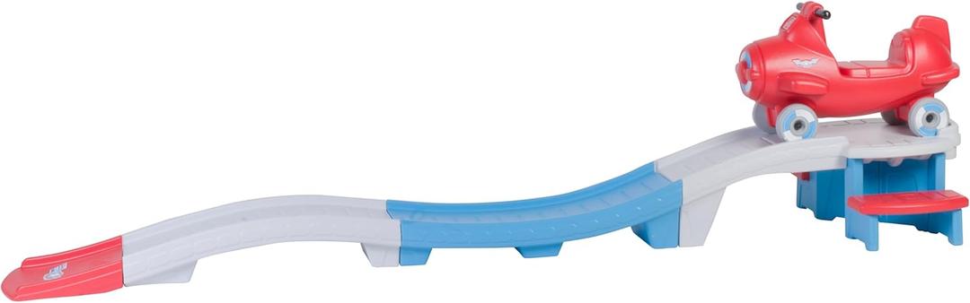 Step2 Sky Rider Up & Down Roller Coaster Kids Ride On Toy, Push Car, Indoor/Outdoor Playset, Made of Durable Plastic, Max Weight 50 lbs., for Toddlers 2-5 Years Old