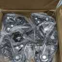 2 Inch Casters for Blackstone Collapsible 17" & 22" Stand, 2" Heavy Duty Wheels 360 Degree Swivel with Brake Lock, Griddle Accessories Fit for Blackstone Tabletop Griddle Stand, Pack of 4