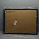 Jersey Frame Display Case Jersey Display Case Jersey Shadow Box with Uv Protection Acrylic and Hanger for Baseball Basketball Football Soccer Hockey Sport Shirt and Uniform,Black Finish