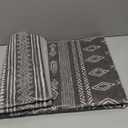 Terrug Boho Area Rug for Bedroom, Dark Grey 3x5 Washable Rugs with Non Slip Backing for Living Room, Soft Geomtric Stain Resistant Moroccan Carpet for Dining Room Floor Decor