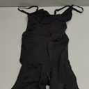 VVX Shorts Bodysuit for Women Tummy Control Shapewear Seamless Sexy Butt Lifting Workout Bodycon One Piece Short Jumpsuit, M/L