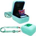 JCHPINE Silicone Cover Case for Bitzee Interactive Digital Pet and Case, Protective Skin Sleeve for Bitzee Virtual Electronic Pets Accessories (for Original 15 Animals) (Teal)