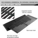 463242516 Grates Replacement for Charbroil Tru Infrared 3 Burner Grill Parts Commercial 463242515 Grill Grates Signature 463367016 463342620 463243016 Cooking Grates G466-0025-W1A G474-0017-W1 17 Inch