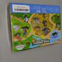 FUN LITTLE TOYS Mini Animal Building Blocks 12 Pack, No Duplicates, Individually Boxed Zoo Sets for Kids 6-12, Party Favors, Classroom Prizes, Goodie Bag Stuffers & Easter Egg Fillers