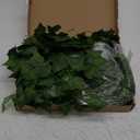 Comtelek 168 FT Artificial Ivy 24 Pack Ivy Vine Garland Ivy Leaves Greenery Garlands Clip Hanging Fake Leaf Plants Faux Green Flowers Decor Home Kitchen Garden Office Wedding Wall