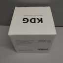 KDG Portables Cordless Table Lamp, Fabric Shade Desk Lamp, 5000mAh Rechargeable Battery Powered Lighting, Dimmable Light for Dining Room, Bedroom, Bedside, Bar, Night Light, Camping, Balcony (Black)