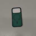 SUPFINE Magnetic for iPhone 17 Pro Case (Compatible with MagSafe)(Military Grade Drop Protection) Translucent Matte Shockproof with Anti-Fingerprint Phone Cover 2025,Forest Green