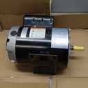 Air Compressor Electric Motor, 3.7 HP 3450 RPM, 230V Single Phase, 56 Frame 5/8" Keyed Shaft 60 Hz, Commercial-Duty CCW Rotation, 1.88 Shaft Length for Air Compressors