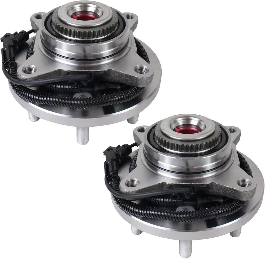 PAROD 515169Set of 2 4WD Front Wheel Hub & Bearing Assembly Compatible with Ford F-150 2015-2017 w/ABS
