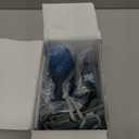 BEAUTURAL Fabric Shaver and Lint Remover, Sweater Defuzzer with 2-Speeds, 2 Replaceable Stainless Steel Blades, Battery Operated, Remove Clothes Fuzz, Lint Balls, Pills, Bobbles (Tufts Blue)