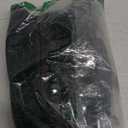 100% Mulberry Silk Sleep Mask Eye Mask for Women Man with Adjustable Band, for Side Sleeper Blackout Sleep Mask for Travel Rest and Office Large Size (Black)