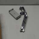 OMOTON GH03 Adjustable Tablet Stand for iPad, Desk Phone Holder for Bed with 2 Clamps, Flexible Aluminum Alloy Mount with 360 Rotation for 4-13" Devices (Grey)