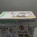 Ingenuity Baby Base 2-in-1 Booster Feeding and Floor Seat with Self-Storing Tray - Cashmere