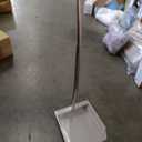 Pooper Scooper for Large Dogs,Dog Pooper Scooper Heavy Duty Long Handle Metal Tray Rake Shovel Set,Extremely Durable Metal Stainless Steel Dustpan for No Bending Clean Up Yard Grass.