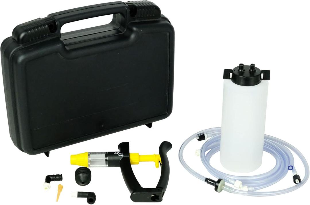 Phoenix Systems V-5 Reverse Brake and Clutch Bleeder (Includes Bottle and Hard Case), One Person, Fits All Makes and Models