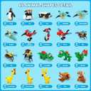 INSOON 30 Packs Animal Party Favors for Kids, 810 PCS Mini Animal Building Block Toy Set for Goodie Bag Fillers Classroom Prizes Easter Birthday Children's Day for Boys Girls Student Ages 6+