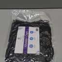 Disposable Shower Caps 100Pcs Thick & Waterproof Plastic Hair Caps with Super Elasticity - Perfect for Shower Protection, Salon Treatments, Spa Sessions, Home Use & Hygiene Purposes, Black