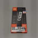 One for All URC7880 Universal Smart Remote Control up to 8 Devices with Free Setup App - Easy Learning Feature - Infrared Connectivity Technology and 3 Shortcut App Keys  Black