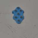 Massage Ball Roller and Therapy Ball - Hand Held Back and Foot Massager - Trigger Point Massage Tool - Blue