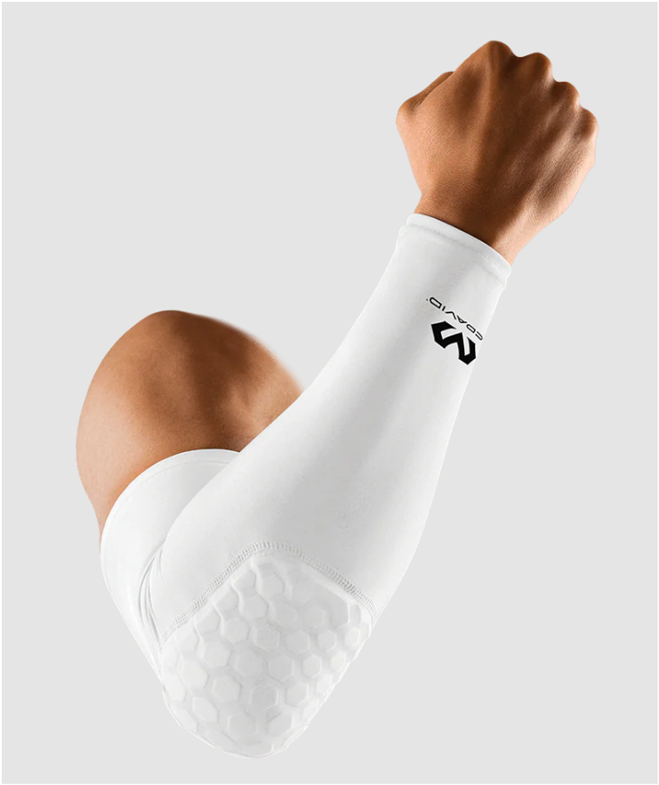 MCDAVID HEX TECH PADDED COMPRESSION PROTECTION SHOOTER ARM SLEEVE S/MNEW