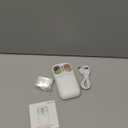 Retro Mouse 2.4G & Bluetooth Mouses Connectivity, Lightweight Rechargeable Wireless Mouse 100h Battery Life with USB Receiver, PC/Mac - White