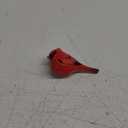Handcrafted Red Cardinal Figurine  Small Wooden Christmas Red Bird Statue Decor for Shelf, Desk, or Mantel  Eco-Friendly for Women & Collectors