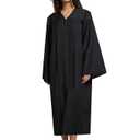 Unisex Matte Graduation Gown Cap 2025 2026 Year Charm for High School Rich in Color, Small