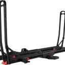 Hollywood Racks CrossTrack 2 Bike 2" Hitch Mount Bike Rack for Cars, Trucks & SUVs  Secure Frameless Design and Easy Tilt for Trunk Access  Premium Bicycle and E-Bike Carrier