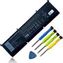 86Wh 69KF2 6-Cell Battery Replacement for Dell XPS 15 9500 9510 9520 G15 5510 5511 5515 5520 5521 Precision G5 G7 G16 M15 R3 R4 R5 R6 R7 M17 R3 R4 Inspiron 7510 7610 7620 P87F P91F 8FCTC 11.4V