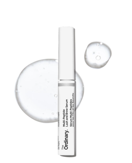 The Ordinary MultiPeptide Lash and Brow Serum, PeptidePowered Formula for Thicker, Fuller Looking Lashes & Brows, 0.16 Fl Oz