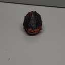 3D Printed Dragon Egg with 10 Unique Spiders, 3D Printed Animals Toys, Surprise Spider Fidget Toy Set for Party Favors, Fun Gift for Kids (Black-Red)