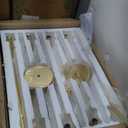 Gold Chandelier Light Fixture Modern Farmhouse Chandeliers for Dining Room 8 Light Candle Chandelier 44Inch Hanging Light Over Table for Foyer Entryway Bedroom Living Room Kitchen