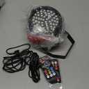 Strobe Lights Halloween, Telbum Colorful Strobe Light for Parties, Super-Bright 54 RGB LED Mini Strobe Lights with Remote Control Sound Activated, Plug-in Flash Light for Room DJ Stage Wedding 2Pack