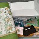 Gardening Tools 9-Piece Heavy Duty Garden Hand Tools with Fashion and Durable Garden Tools Organizer Handbag, Rust-Proof Garden Tool Set, Ideal Gardening Gifts for Women