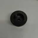 Golf Cart Steering Wheel Adapter for Club Car Precedent with 5-6 Holes Steering Wheel-Black