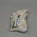 RECUTMS 10 Pcs Christmas Glitter Artificial Poinsettia Flowers 6inch Christmas Tree Decoration Christmas Wreath Holiday Seasonal Decorations (White, 6inch)