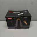 Bodum 27oz Bistro Gooseneck Electric Water Kettle, Pour Over Coffee & Tea, Stainless Steel, Matte Black (0.8 Quarts)