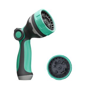 Garden Hose Nozzle, Hose Sprayer Nozzle with 10 Patterns High Pressure Water Hose Nozzle with Thumb Control, ABS Hand Spray Comfortable Grip for Outdoor Watering Plants & Lawns, Washing Cars & Pets
