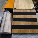 KIJO Studio Professional Wooden Calf Stretcher Slant Board 550 lbs Weight Capacity 16-Angle Adjustable Incline Calf Stretch Slant Board for Calf Stretching Exercise Squat & Physical Therapy Non-Slip