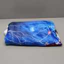 Football Blanket for Kids Adults, Super Soft Funny Cool Fire Blue Field Football Sport Throw Blanket Gifts for Kids Boys Girls Men Women, Warm Cozy Fuzzy Plush Fleece Flannel Blankets 50"x40"